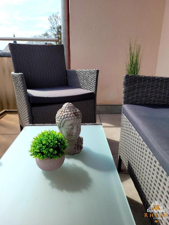 Top Modernes Rhein Apartment Vallendar Mit Balkon Exterior foto